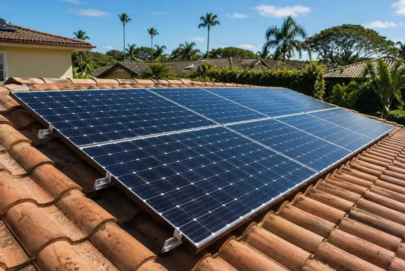 Installation de panneaux solaires à Proville